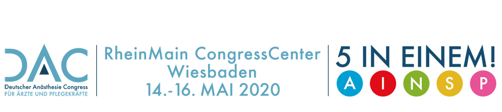 Deutscher Anästhesiecongress 2020 Deutscher Anästhesiecongress 2020