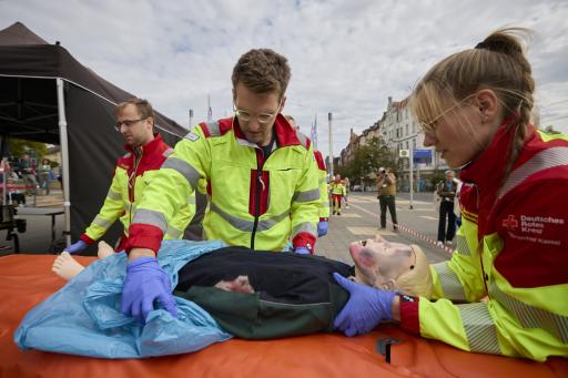 Rettungs-Übung